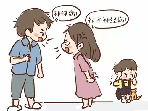 第二种：软碰硬，在孩子面前失去权威